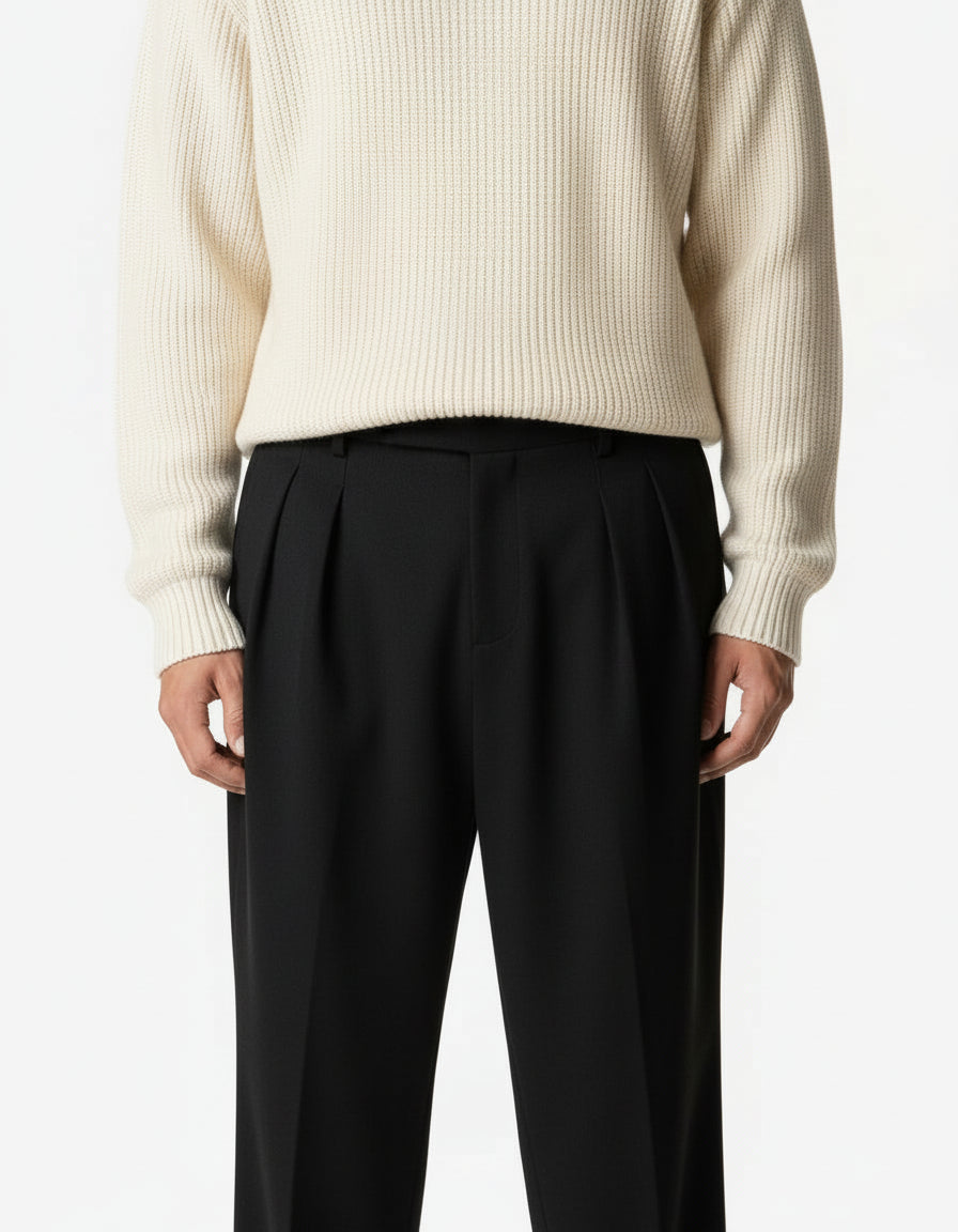 Pallazo Oversized Trouwsers Black