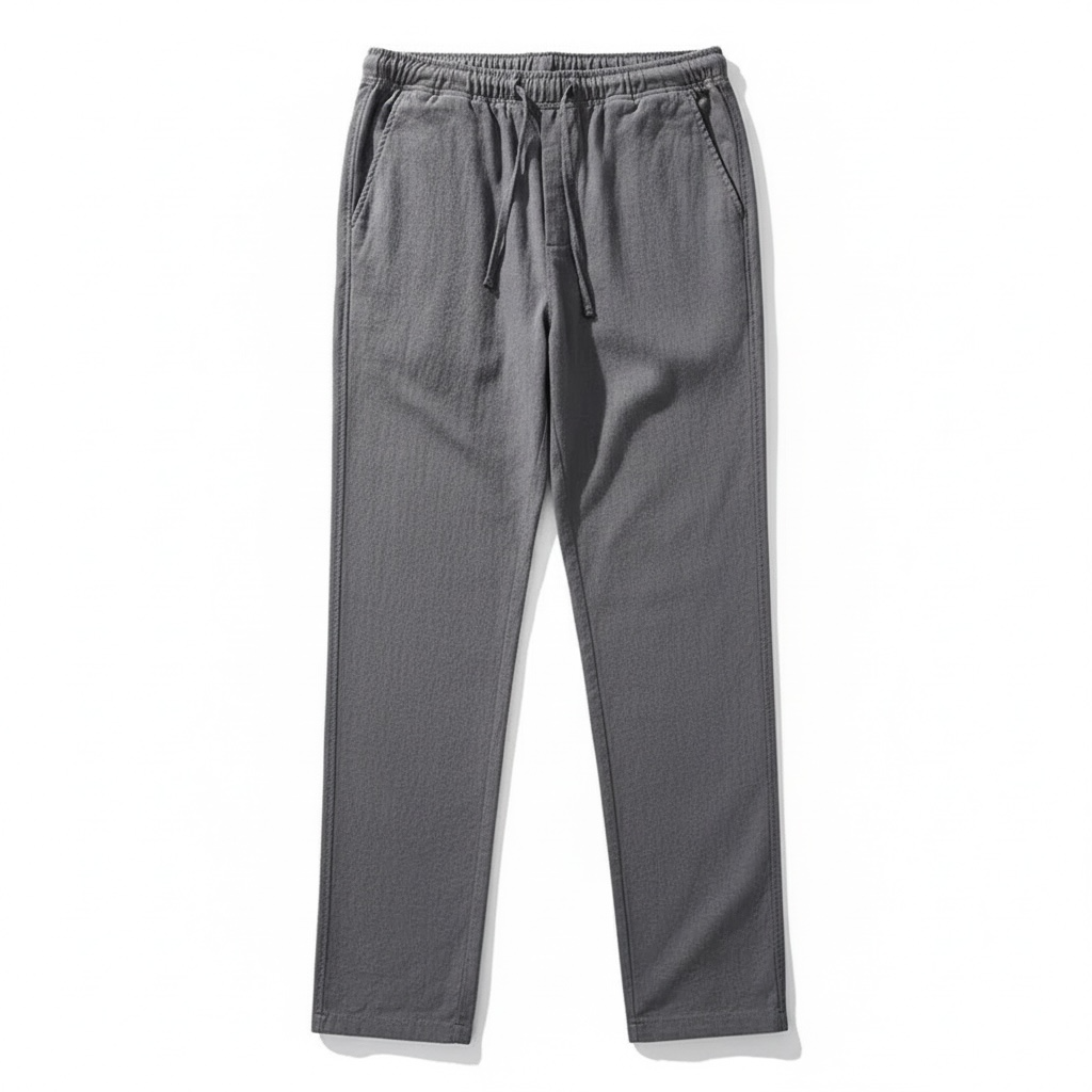 Linen Pants Grey