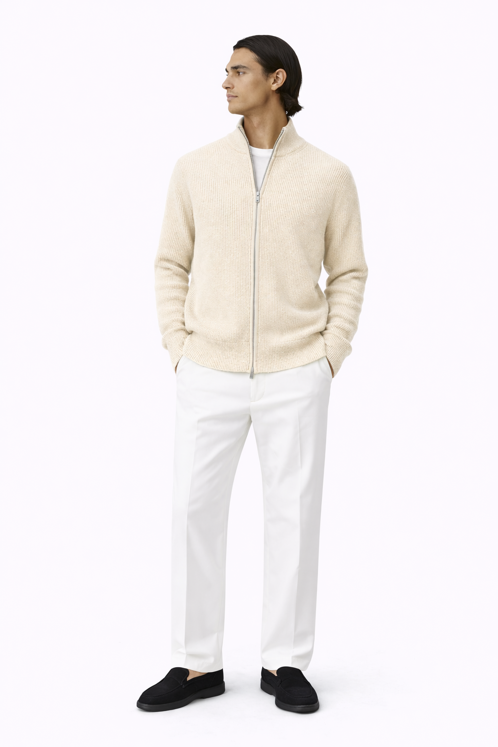 Verano Full Zip Creme