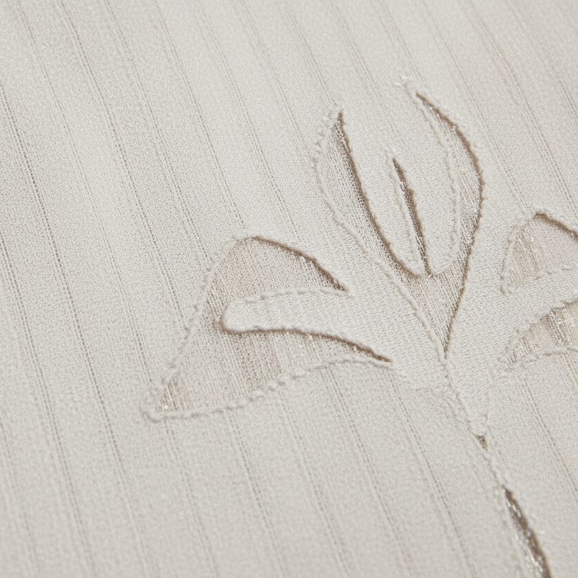 Floral Overshirt Creme