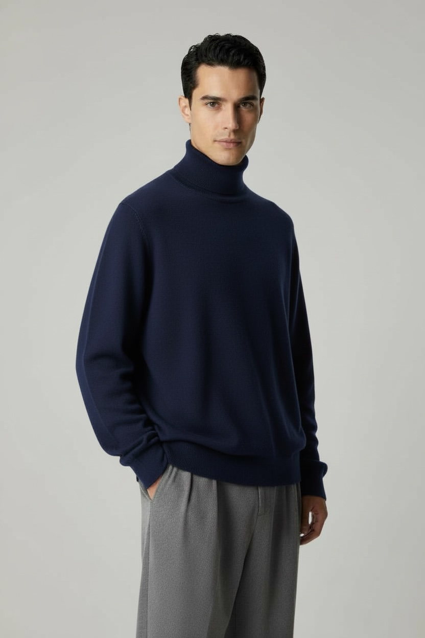 Roma Rollneck Navyblue