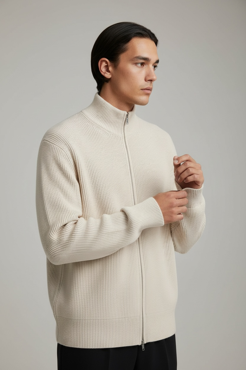 Verano Full Zip Creme