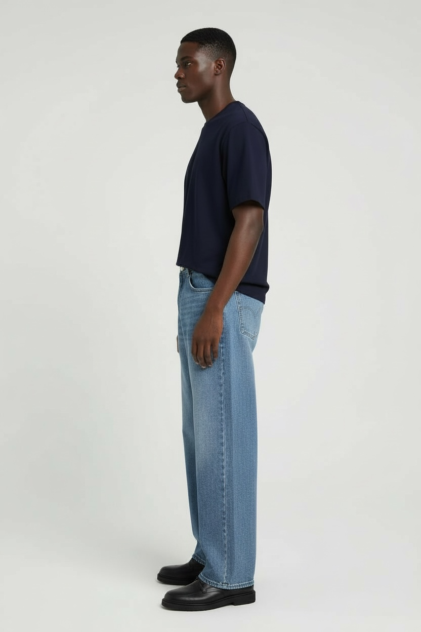 Novak Light Blue Straight Jeans