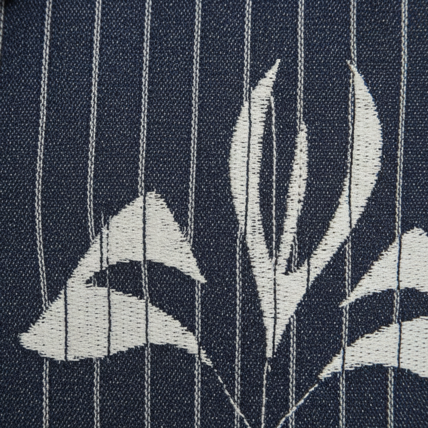 Floral Overshirt Navy