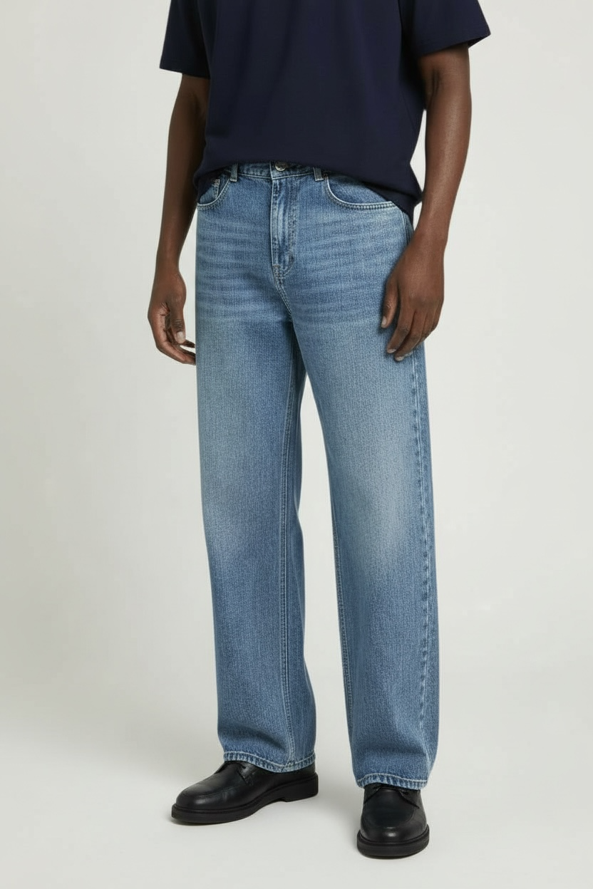 Novak Light Blue Straight Jeans