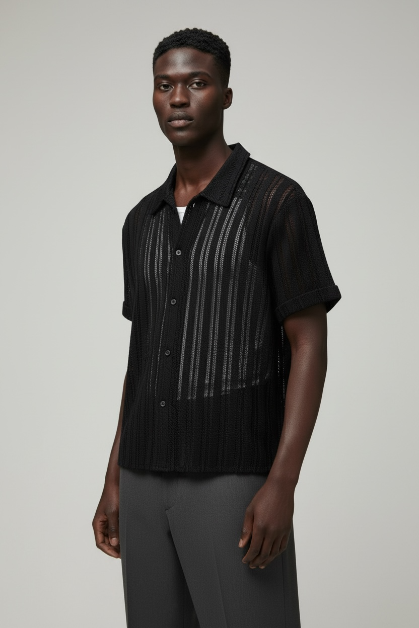 Kazi Overshirt Black