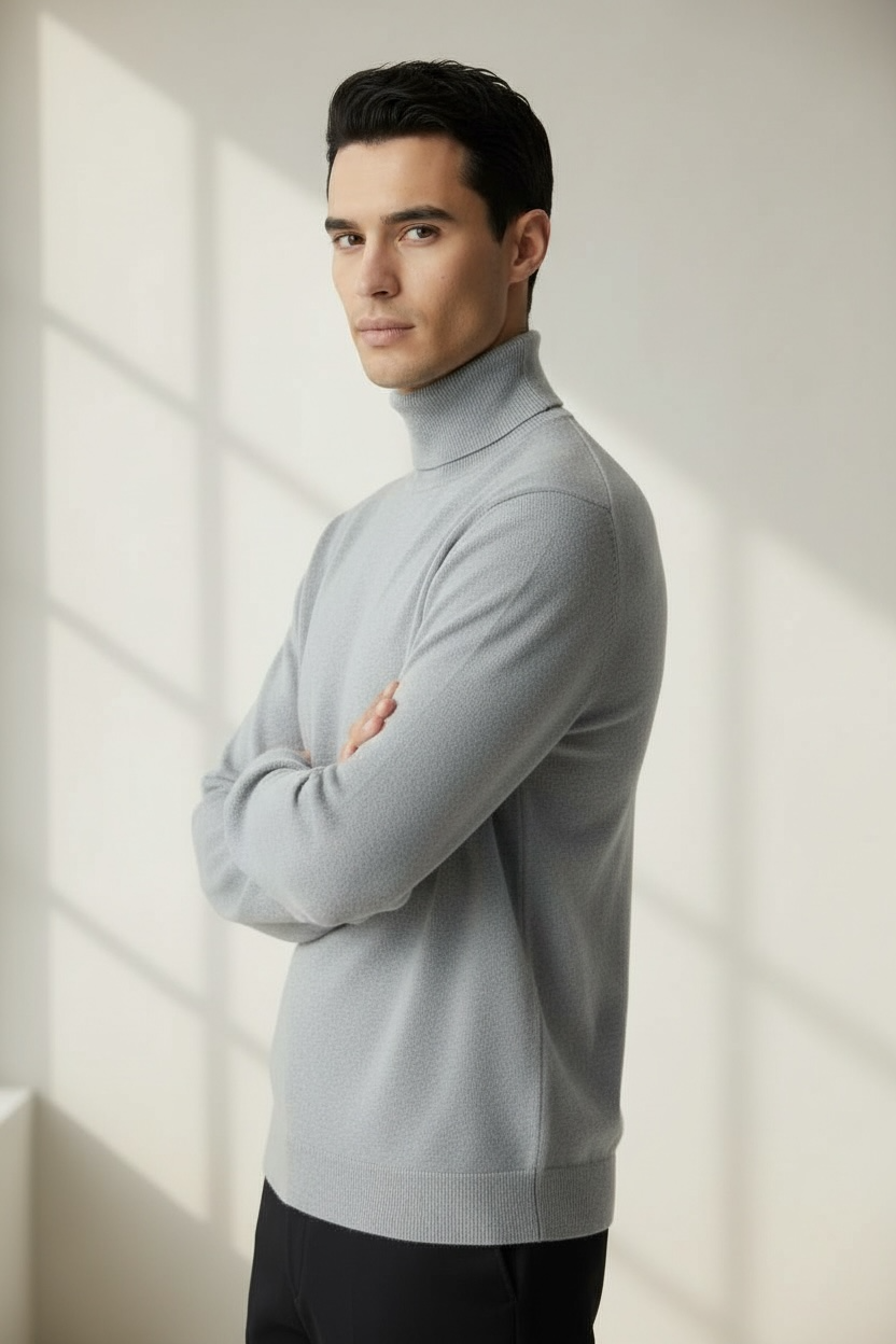 Roma Rollneck Grey