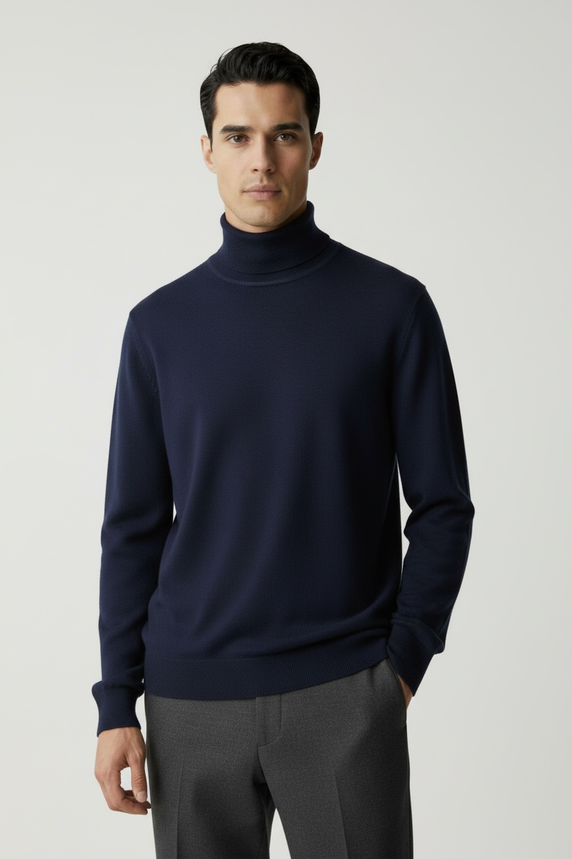 Roma Rollneck Navyblue