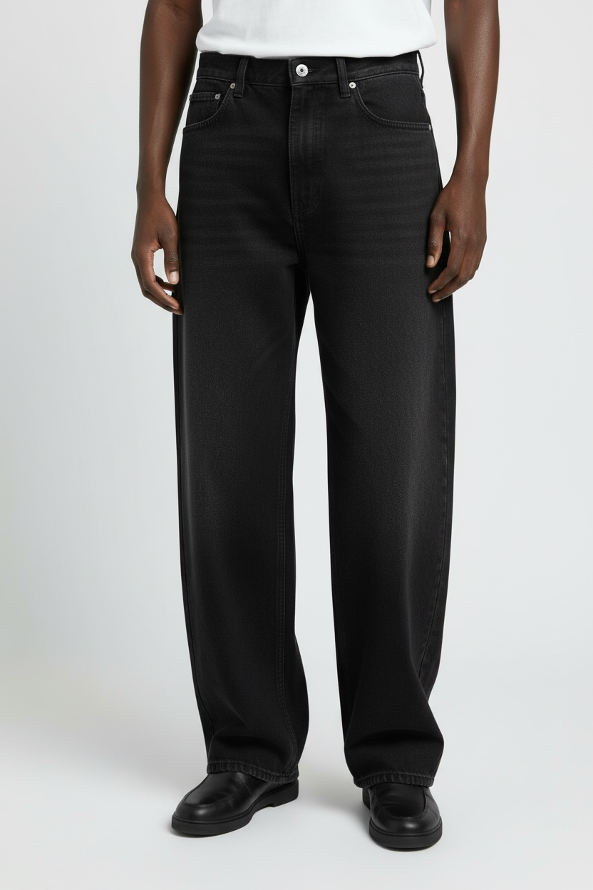 Novak Black Straight Jeans