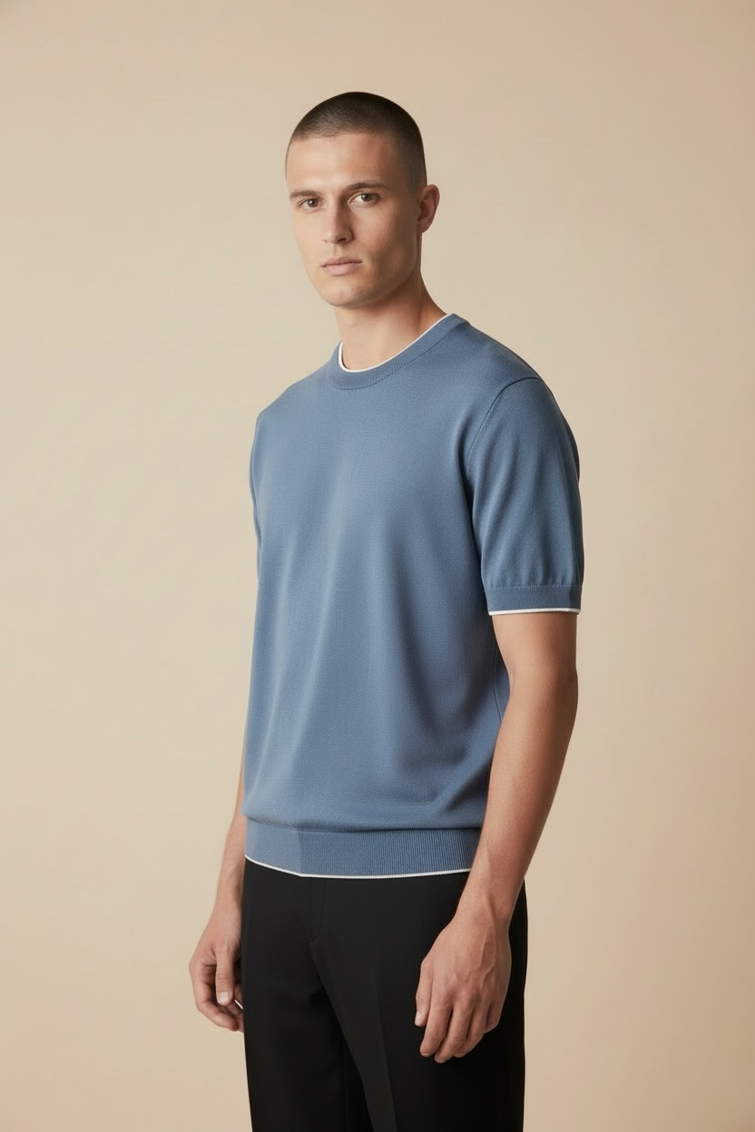 Rubio Luxury Tee Blue