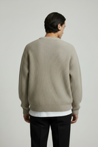 Domani Knitted Sweater Beige