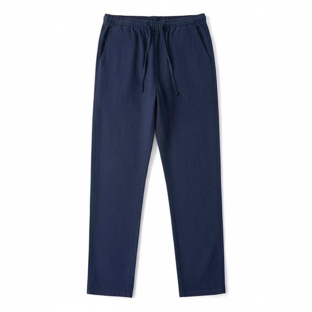 Linen Pants Navy
