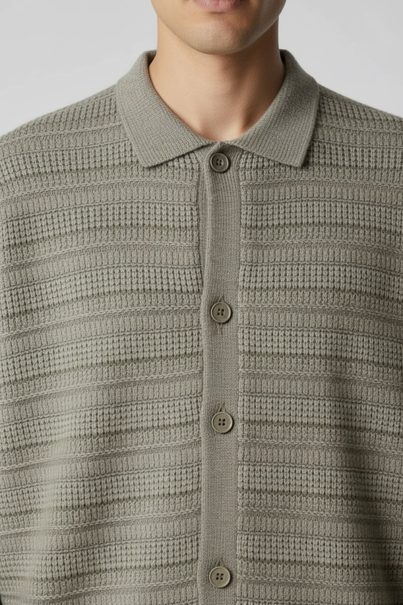 Kaelen overshirt Sand