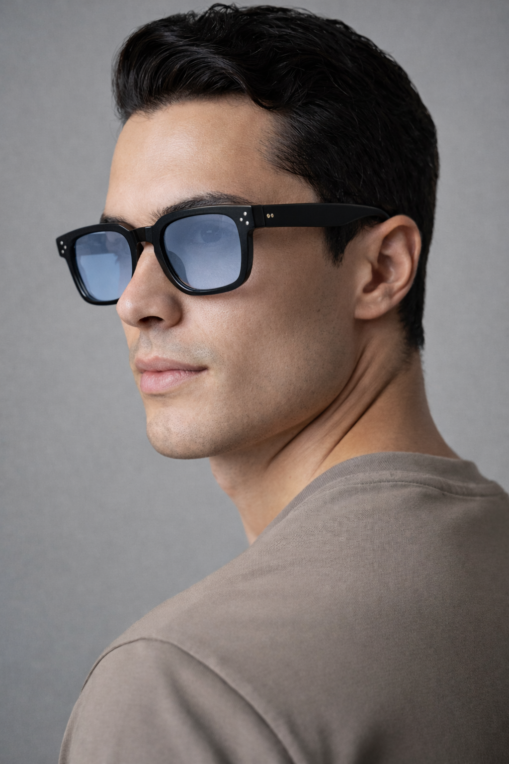 Lunettes de soleil Koi bleu-noir