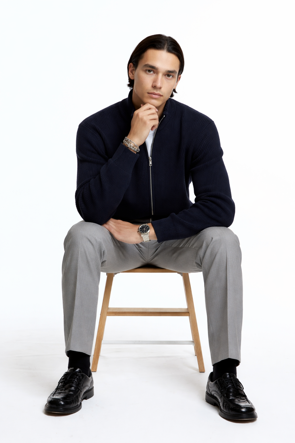 Verano Full Zip Navy