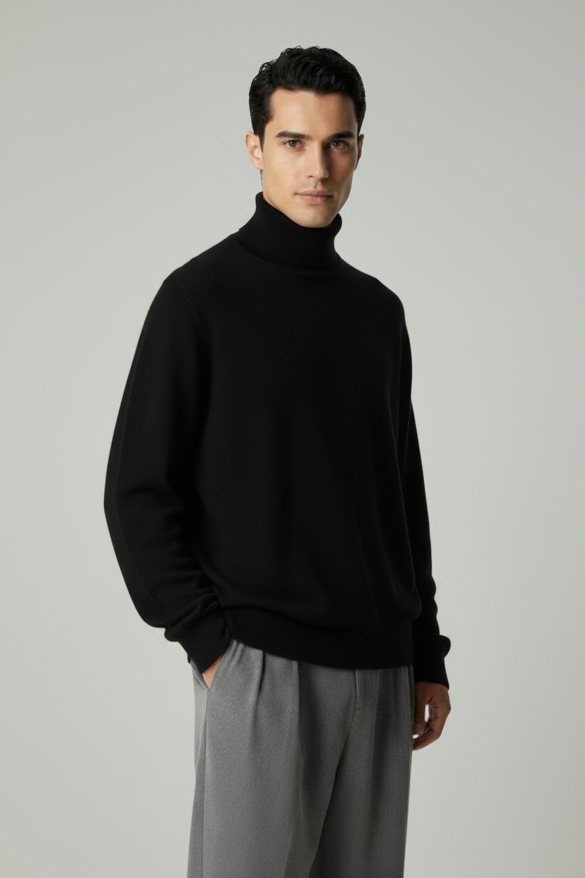 Roma Rollneck Black