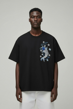 Kuro Oversized Tee Black