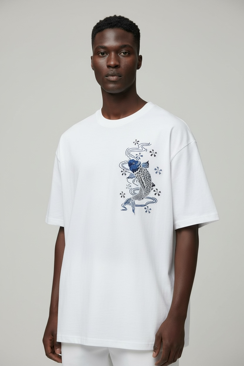 Kuro Oversized Tee White