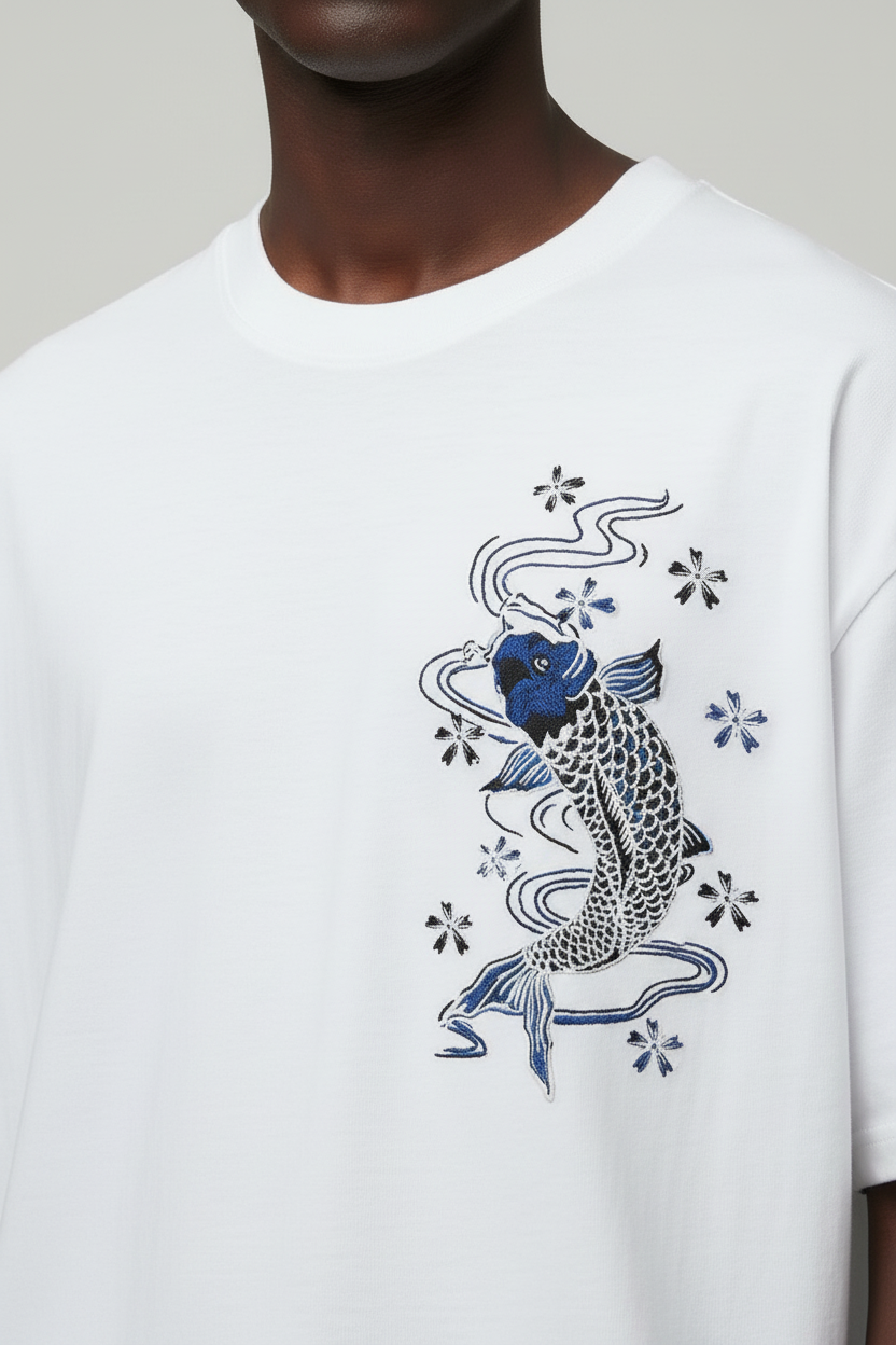 Kuro Oversized Tee White