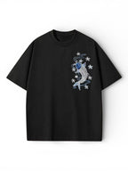 Kuro Oversized Tee Black